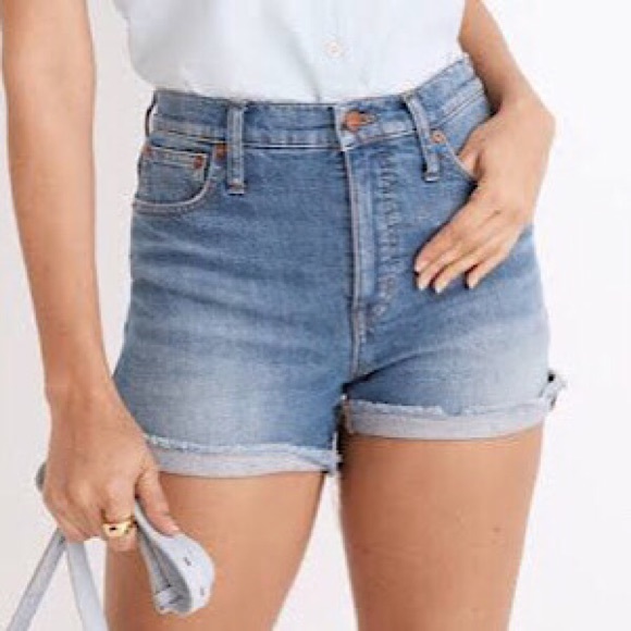Madewell Pants - “NEW” Madewell High-Rise Denim Short *Curvy